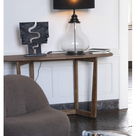 Konsola Rustykalna Brązowa J-Line