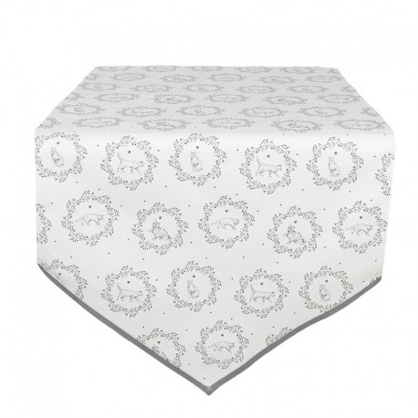 Bieżnik Stołowy z Kotami A Clayre & Eef