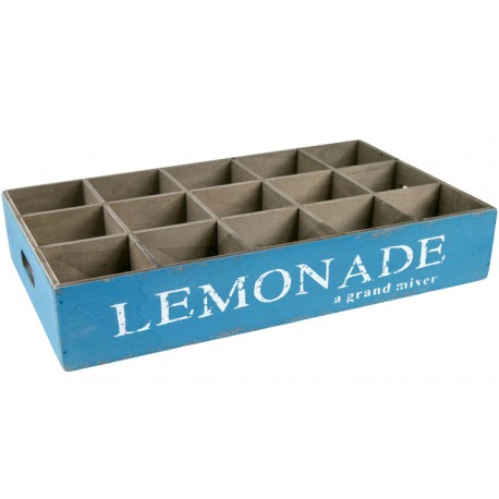 Drewniana Taca Retro Miętowa