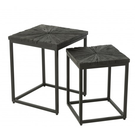 Stoliki Kawowe Skandynawskie 2szt. Shanil J-Line