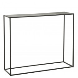 Industrialna Konsola Metalowa Czarna B J-Line