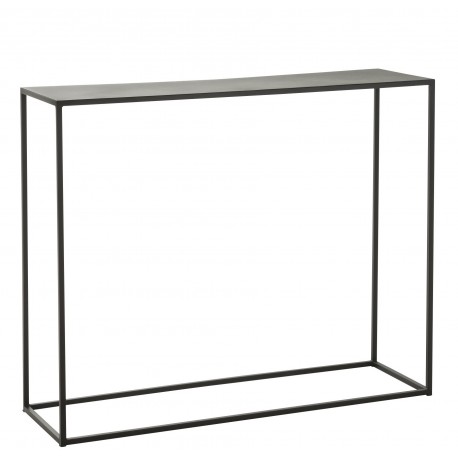 Industrialna Konsola Metalowa Czarna B J-Line