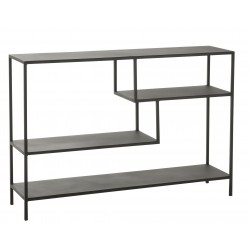 Industrialna Konsola Metalowa Czarna C J-Line