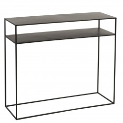 Industrialna Konsola Metalowa Czarna D J-Line