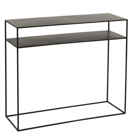 Industrialna Konsola Metalowa Czarna D J-Line