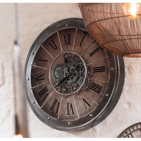 Duży Zegar Industrialny E J-Line