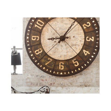 Duży Zegar Industrialny F J-Line