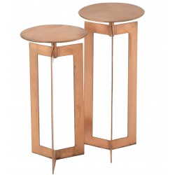 Miedziane Stoliki 2 szt. A J-Line