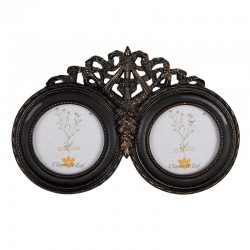 Ramka Na Zdjęcie Podwójna Czarna Clayre & Eef