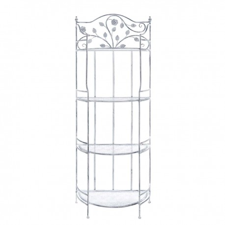 Metalowy Regał Prowansalski A Blanc Mariclò