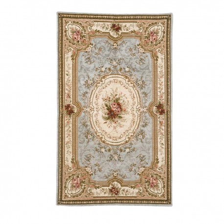 Dywan w Stylu Francuskim Niebieski A