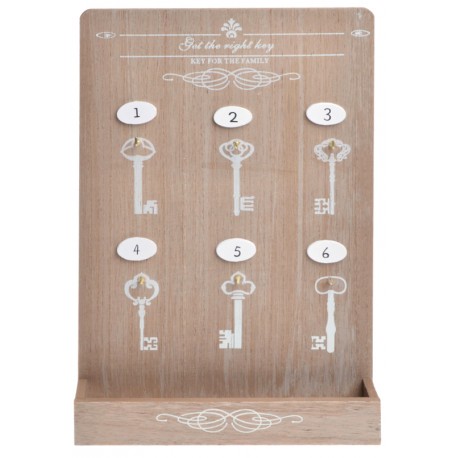 Wieszak Na Klucze Biały Duży