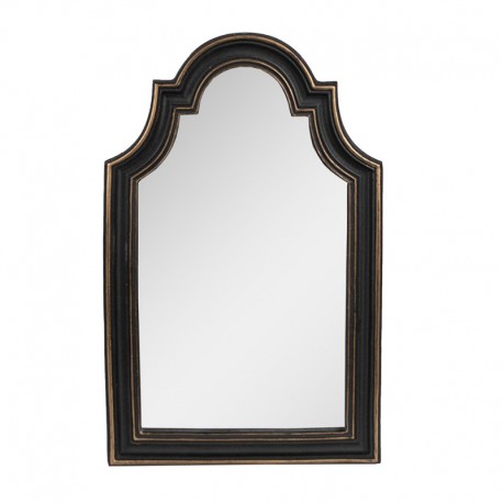 Lustro w Czarnej Ramie B Clayre & Eef