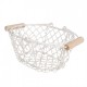 Druciany Koszyk Farmhouse Biały B Clayre & Eef