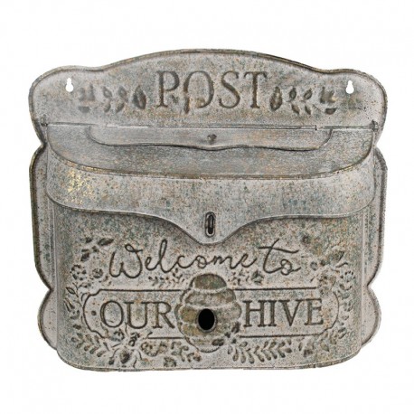 Skrzynka Na Listy Vintage Ozdobna Clayre & Eef