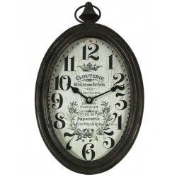 Zegar Retro Owalny 1