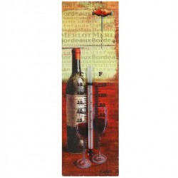 Termometr Retro Wino