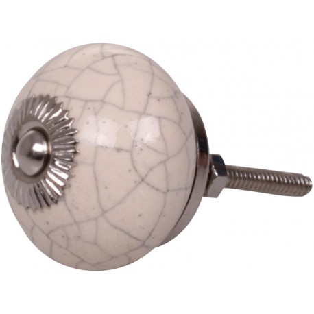 Gałka Meblowa Chic Antique Kremowe