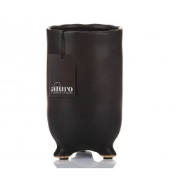 Wazon Aluro Kemera Czarny M