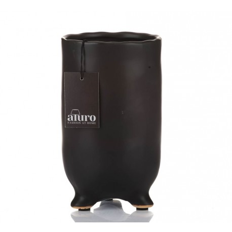 Wazon Aluro Kemera Czarny M