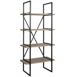 Regał Belldeco Skandynawski Ciemny 2