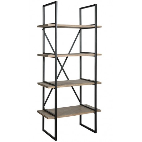 Regał Belldeco Skandynawski Ciemny 2