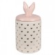 Ceramiczny Pojemnik w Serduszka z Uszami A Clayre & Eef