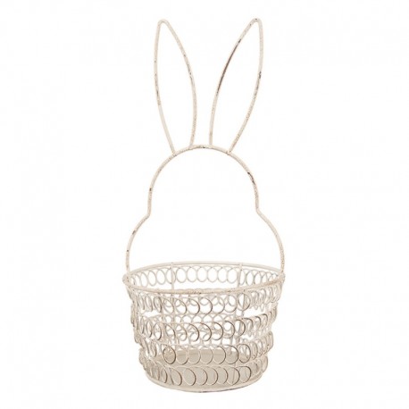 Druciany Koszyk Zając C Clayre & Eef