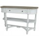 Konsola Prowansalska Biała Drabbi