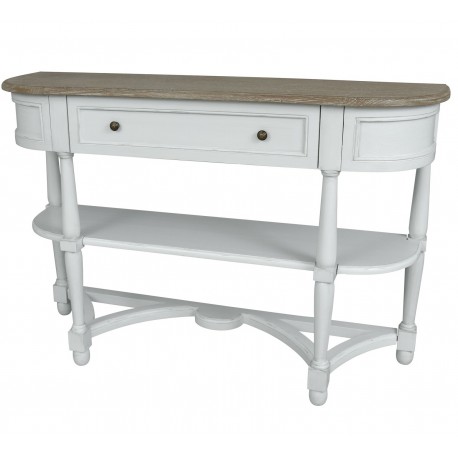 Konsola Prowansalska Biała Drabbi