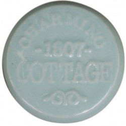 Zielona Gałka Meblowa z Napisami