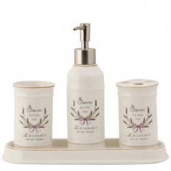 Zestaw Łazienkowy z Lawendą