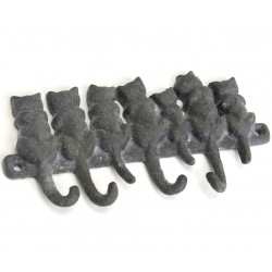 Wieszak Żeliwny Koty