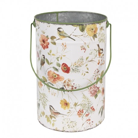 Wiaderko Ozdobne w Kwiaty B Clayre & Eef