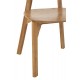 Drewniane Krzesło Peanut J-Line