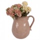 Różowy Dzbanek Ceramiczny A Clayre & Eef