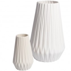 Biały Wazon Skandynawski Belldeco 1C