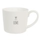 Biały Kubek Love B Clayre & Eef