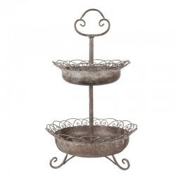 Piętrowa Patera Wysoka 61 cm Clayre & Eef