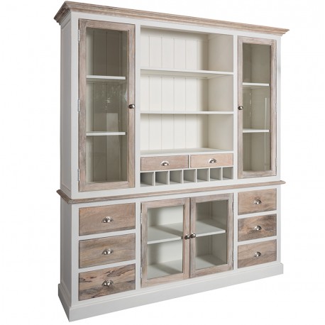 Kredens Belldeco - świetny w kuchni i w jadalni podkreśli prowansalski charakter owego wnętrza.