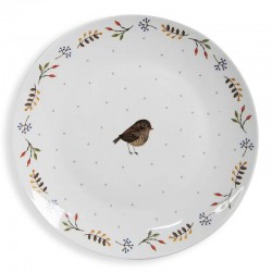Ceramiczny Talerzyk z Ptaszkiem Clayre & Eef