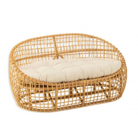 Sofa w Stylu Boho Lise z Poduszką J-Line