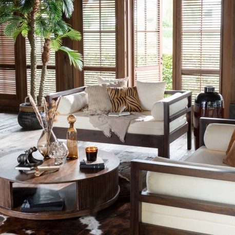 Sofa z Drewna Mango Conie J-Line