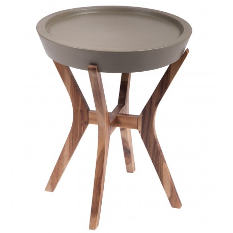 Stolik z Betonowym Blatem