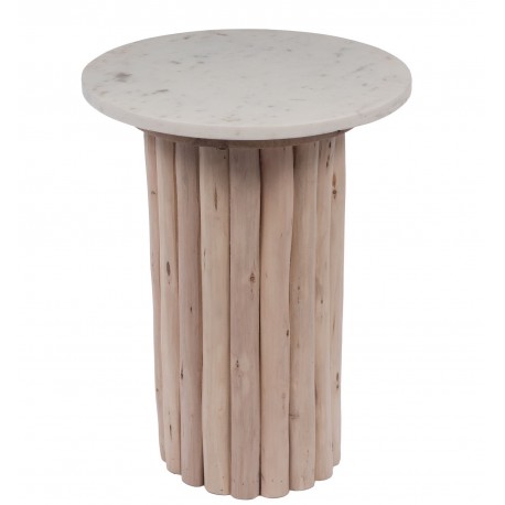 Stolik z Marmurowym Blatem Salmi B