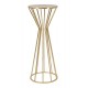 Złoty Stolik Metalowy Glam Wysoki A DRUGA KATEGORIA
