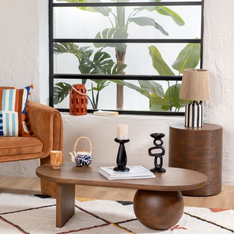 Stolik Japandi z Drewna Mangowego A