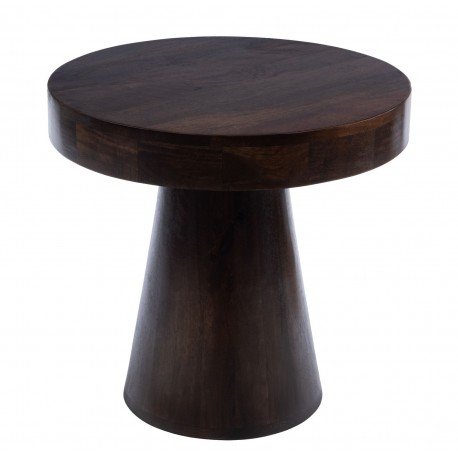 Stolik Japandi z Drewna Mangowego Brązowy B