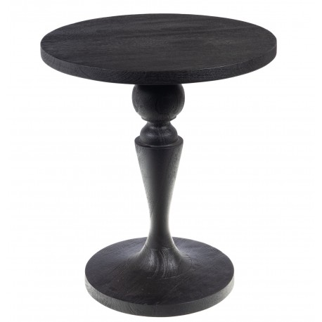 Stolik z Drewna Mango Czarny B
