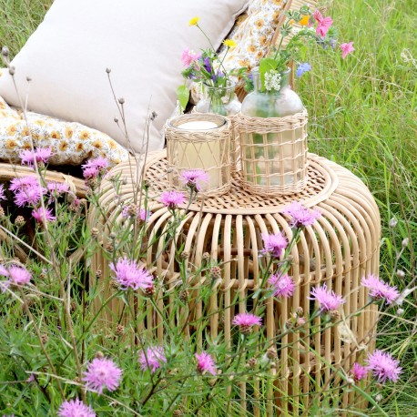 Stolik Kawowy Rattanowy Chic Antique